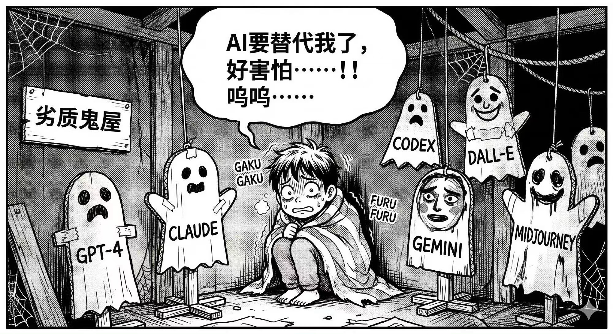 劣质鬼片:AI替代我-呜呜